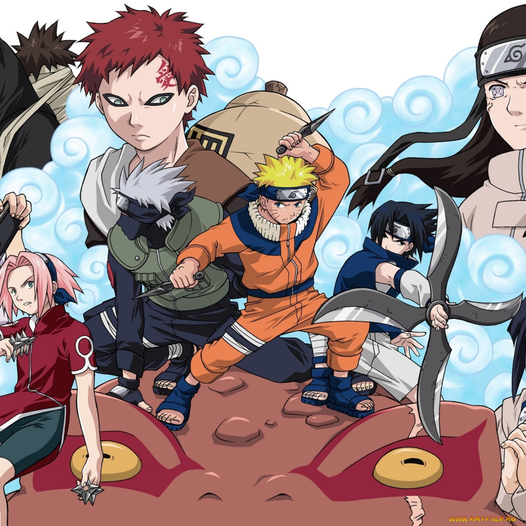 Обои Аниме Naruto, обои для рабочего стола, фотографии аниме, naruto,  персонажи, темари, сакура, канкуро, гаара, какаши, наруто, саске, неджи,  хината, жаба Обои для рабочего стола, скачать обои картинки заставки на  рабочий стол.